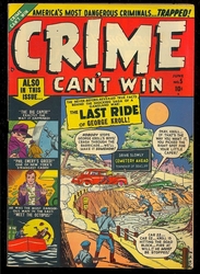 Crime Can't Win #5 (1950 - 1953) Comic Book Value