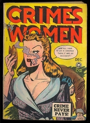 Crimes by Women #4 (1948 - 1954) Comic Book Value