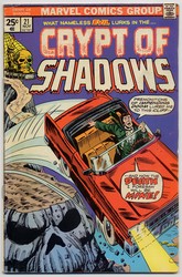 Crypt of Shadows #21 (1973 - 1975) Comic Book Value