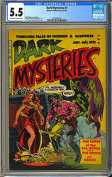 Dark Mysteries #1 (1951 - 1955) Comic Book Value