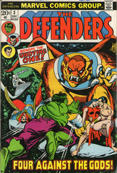 Defenders, The #3 (1972 - 1986) Comic Book Value