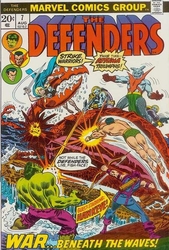 Defenders, The #7 (1972 - 1986) Comic Book Value