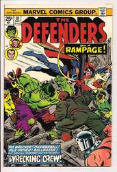 Defenders, The #18 (1972 - 1986) Comic Book Value