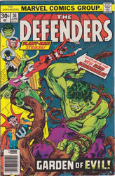 Defenders, The #36 30 Cent Variant (1972 - 1986) Comic Book Value