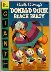 Dell Giant Comics #Donald Duck Beach Party 3 (1949 - 1959) Comic Book Value
