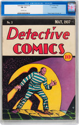 Detective Comics #3 (1937 - 2011) Comic Book Value