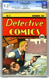 Detective Comics #9 (1937 - 2011) Comic Book Value