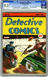Detective Comics #16 (1937 - 2011) Comic Book Value