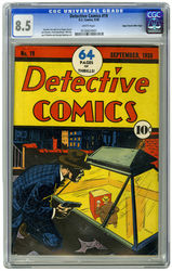 Detective Comics #19 (1937 - 2011) Comic Book Value