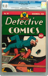 Detective Comics #34 (1937 - 2011) Comic Book Value