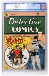 Detective Comics #38 (1937 - 2011) Comic Book Value