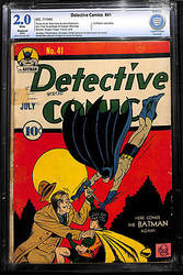Detective Comics #41 (1937 - 2011) Comic Book Value