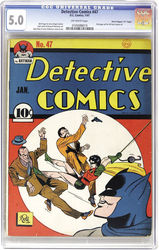 Detective Comics #47 (1937 - 2011) Comic Book Value