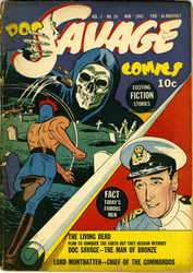 Doc Savage Comics #10 (1940 - 1943) Comic Book Value