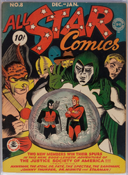 All Star Comics #8 (1940 - 1978) Comic Book Value