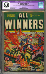 All Winners Comics #10 (1941 - 1947) Comic Book Value