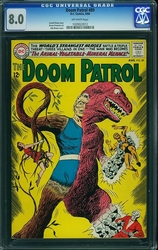 Doom Patrol, The #89 (1964 - 1973) Comic Book Value