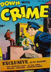Down With Crime #2 (1951 - 1952) Comic Book Value