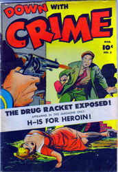 Down With Crime #3 (1951 - 1952) Comic Book Value