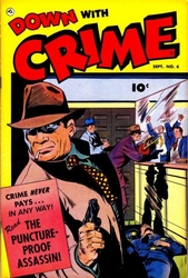 Down With Crime #6 (1951 - 1952) Comic Book Value