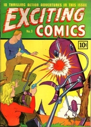 Exciting Comics #3 (1940 - 1949) Comic Book Value