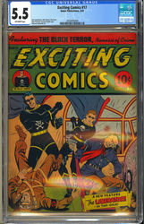 Exciting Comics #17 (1940 - 1949) Comic Book Value