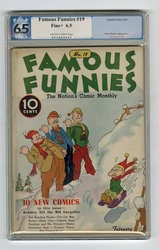 Famous Funnies #19 (1934 - 1955) Comic Book Value