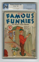 Famous Funnies #26 (1934 - 1955) Comic Book Value