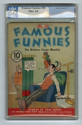 Famous Funnies #38 (1934 - 1955) Comic Book Value