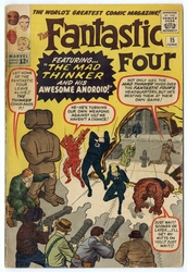 Fantastic Four #15 (1961 - 1996) Comic Book Value