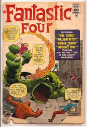 Fantastic Four #1 Golden Record Reprint without record (1961 - 1996) Comic Book Value