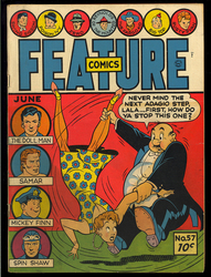 Feature Comics #57 (1939 - 1950) Comic Book Value