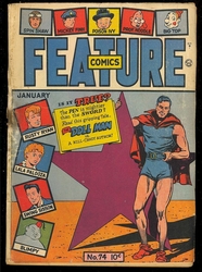 Feature Comics #74 (1939 - 1950) Comic Book Value