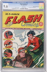 Flash Comics #3 (1940 - 1949) Comic Book Value