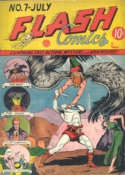 Flash Comics #7 (1940 - 1949) Comic Book Value