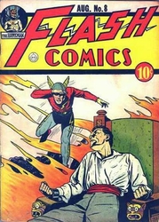 Flash Comics #8 (1940 - 1949) Comic Book Value