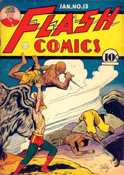 Flash Comics #13 (1940 - 1949) Comic Book Value