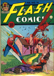 Flash Comics #14 (1940 - 1949) Comic Book Value