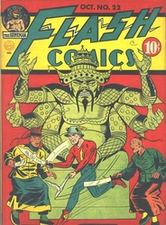 Flash Comics #22 (1940 - 1949) Comic Book Value
