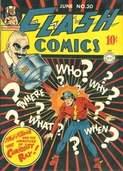 Flash Comics #30 (1940 - 1949) Comic Book Value