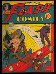 Flash Comics #35 (1940 - 1949) Comic Book Value