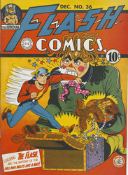Flash Comics #36 (1940 - 1949) Comic Book Value