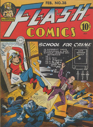 Flash Comics #38 (1940 - 1949) Comic Book Value