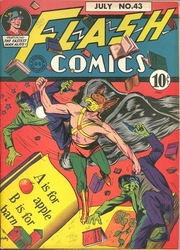 Flash Comics #43 (1940 - 1949) Comic Book Value
