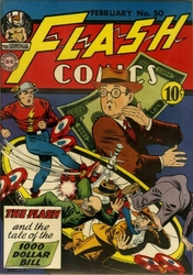 Flash Comics #50 (1940 - 1949) Comic Book Value