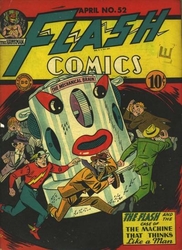 Flash Comics #52 (1940 - 1949) Comic Book Value