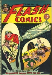 Flash Comics #54 (1940 - 1949) Comic Book Value