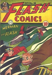 Flash Comics #58 (1940 - 1949) Comic Book Value