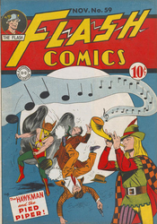 Flash Comics #59 (1940 - 1949) Comic Book Value