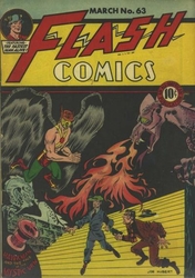 Flash Comics #63 (1940 - 1949) Comic Book Value